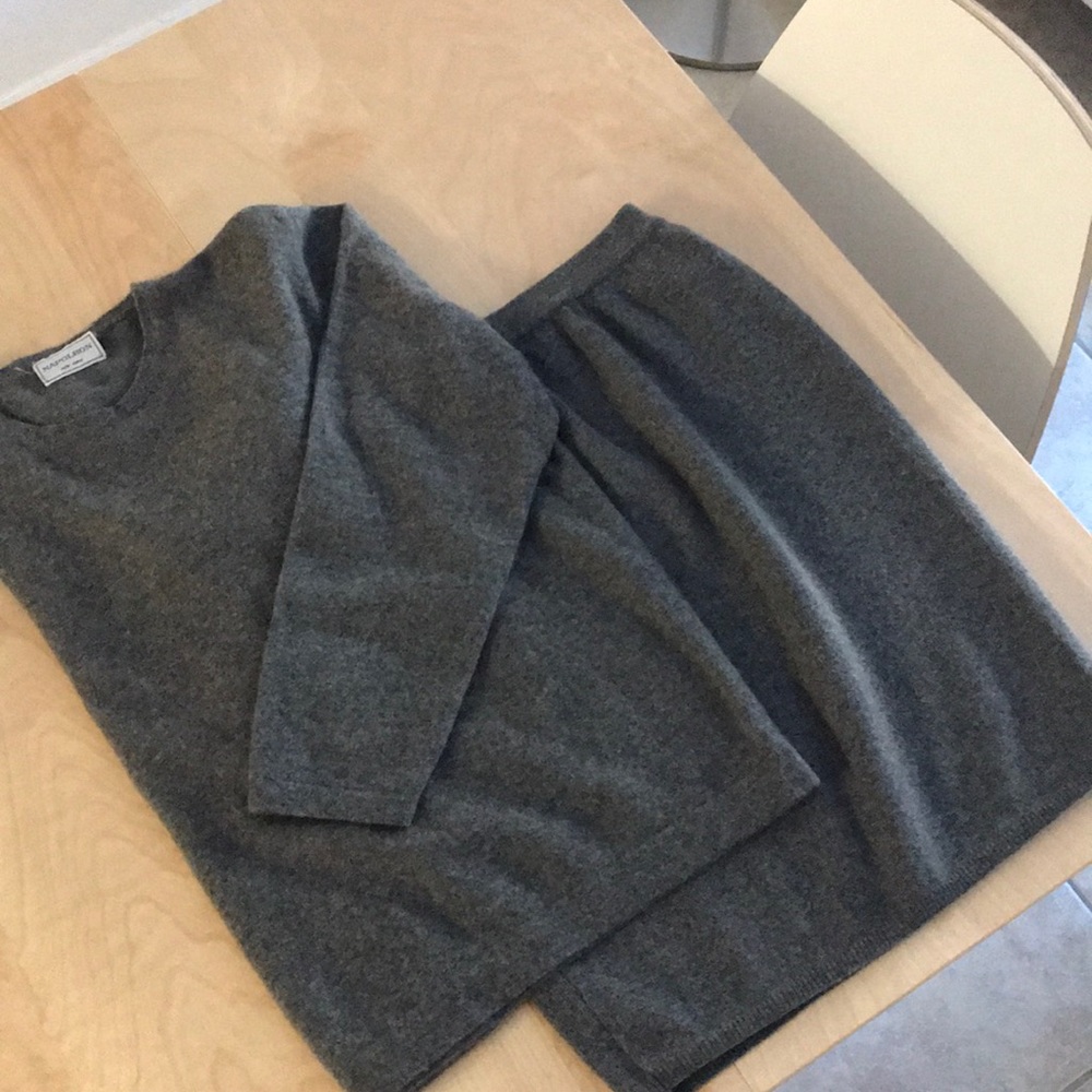 Ashley’& Set sweater and skirt